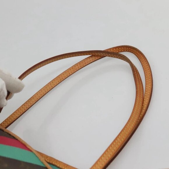 LOUIS VUITTON Monogram LV My Heritage Neverfull GM Tote Bag Red Green - Picture 9 of 14